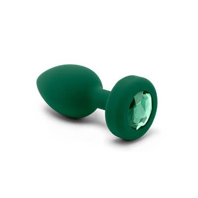 COTR Inc. Emerald - Vibrating Butt Plug - M/L Top Merken Winkel